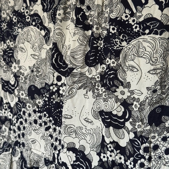 Anthropologie 34 of 52 Conversations Shirt Dress size 4 NWOT - Picture 4 of 7